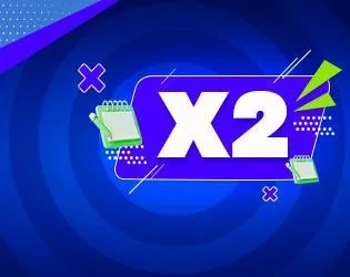 X2 WEDNESDAY! Get up to 300 EUR this Wednesday!